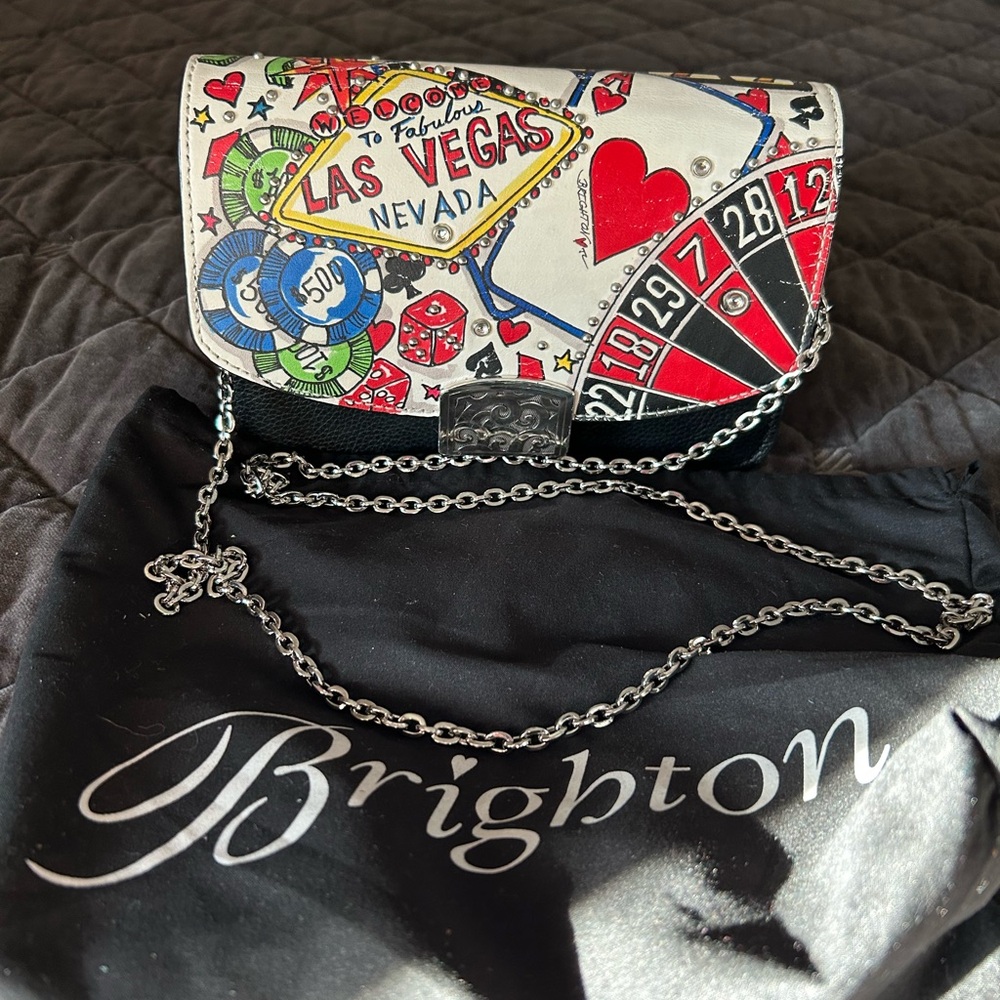 Brighton Women's Multicolor Las Vegas Themed Bag